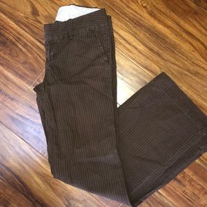 GAP wide-legged pinstripe trousers